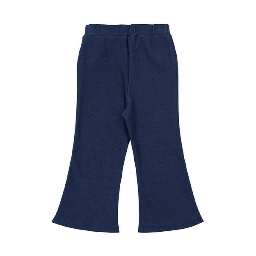 French Cat Брюки-клеш с оборками Синие Q51dkp150