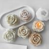 3D Rose Peony Flower Silicone Mold DIY Handmade Flower Soap Plaster Chocolate Baking Mold For Valentine's Day Decoration Gift