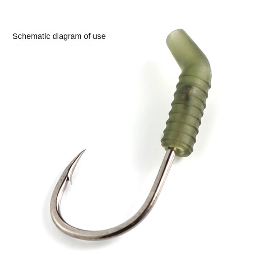 Тяжелый инструмент Резиновый наконечник Трубки Рыболовные снасти Оборудование Крючок Рукав Рыболовные снасти Комплект Хвост