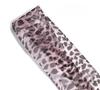 New 120cm Long Cute Fashion Leopard Print Ladies Exquisite Small Fresh Lace Flat Bottom Silk Satin All-match Pair Of Shoelaces