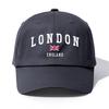 1 шт. Бейсболка с принтом LONDON для взрослых Минималистичный Ретро Стиль Повседневная Мягкая Регулируемая Кепка Папы Идеально в Качестве Подарка