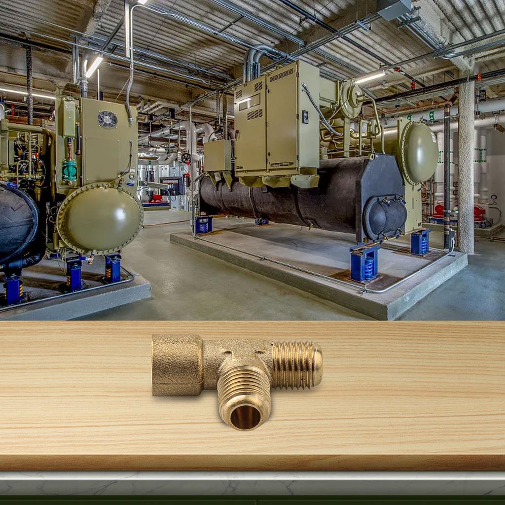 Медный переходной штуцер Поршень Аксессуары для воздушного компрессора Обслуживание воздушного компрессора Латунь Чистая медь Материал