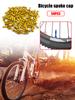 50 шт. ниппелей для спиц колес MTB, металлические 14G 2 мм, ниппели для спиц, запасные части для горного велосипеда, запчасти для велосипеда