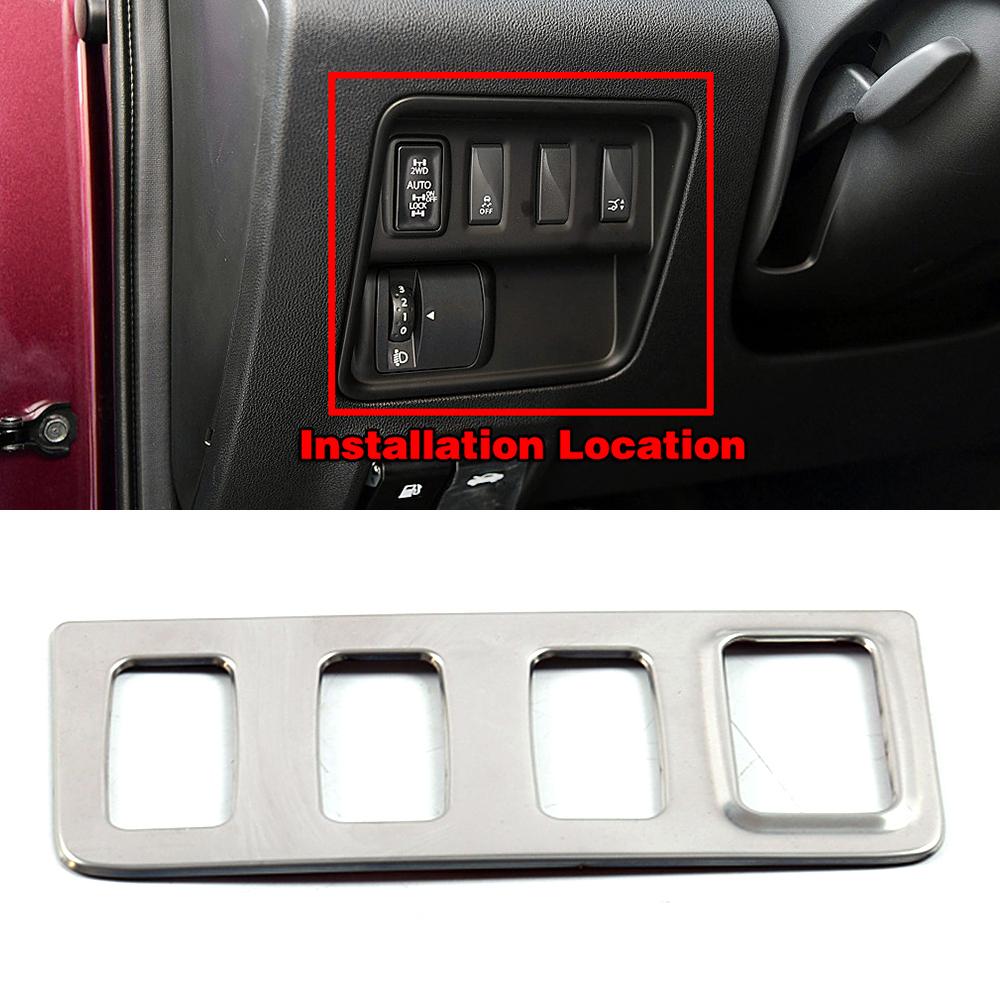 Для Renault Koleos 2017-Стайлинг автомобиля из нержавеющей стали, внутренняя формовка, рамка, накладка, матовая серебряная наклейка для Samsung