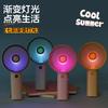 Small Fan with 3 Speed Settings Strong Airflow Low Noise USB Rechargeable Battery Operated Pocket Fan