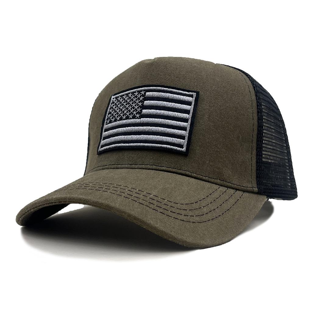 Hat Men'S Summer American Flag Cap Sun Protection Sun Hat Outdoor Sports Mountaineering Baseball Cap