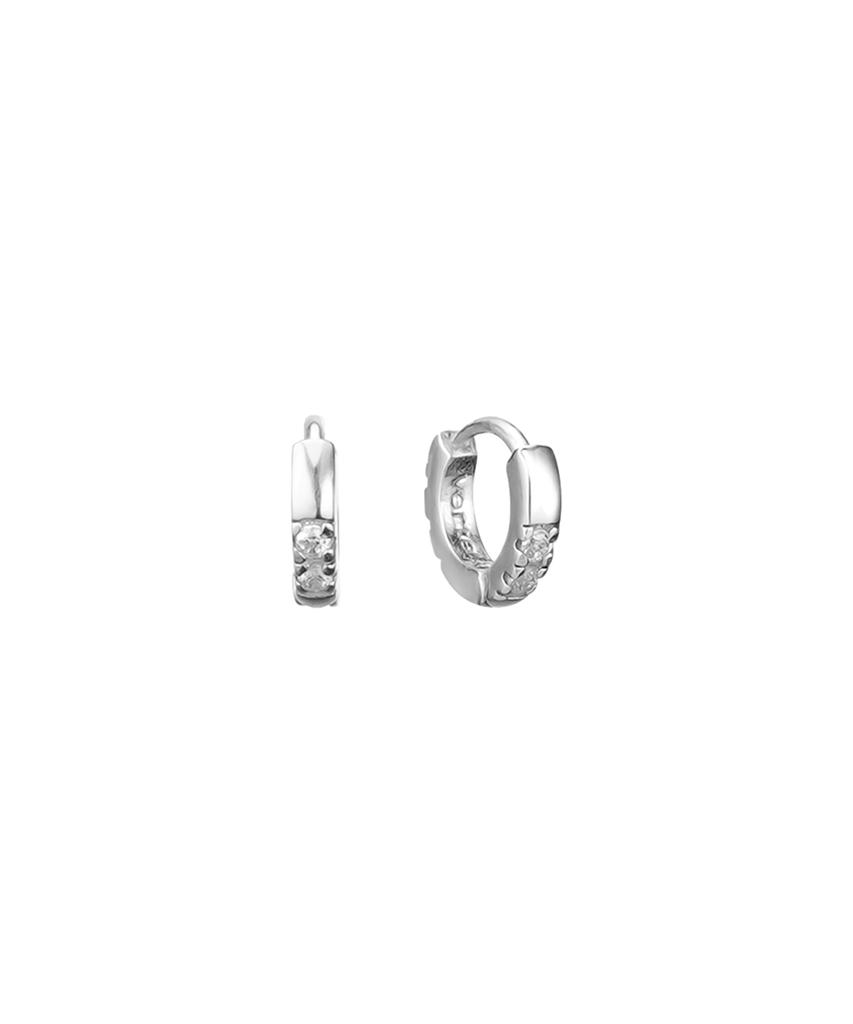 Verte [Серебро 925 пробы] Deux.Silver.222 / Мини Серьга-Капля