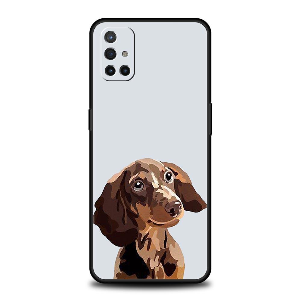 Чехол для телефона с таксой для OnePlus 12 11 10 9 8 7 7T Pro 12R 10R 9RT 9R 8T Nord N100 N200 N10 2T CE 2 5G