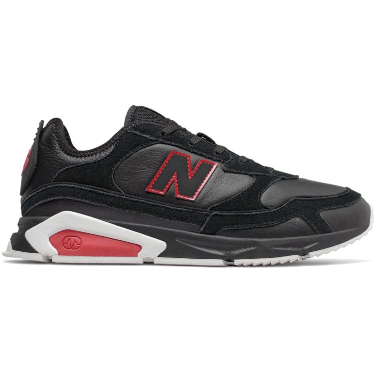 New Balance Nb X-Racer Кожаные Удобные Низкие Повседневные Кроссовки Унисекс кроссовки Черные MSXRCSNR