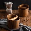 Контейнер для кофейной гущи Knock The Slag Bucket Контейнер для молотого кофе Деревянный бак для выбивания Кофейные аксессуары Инструменты бариста
