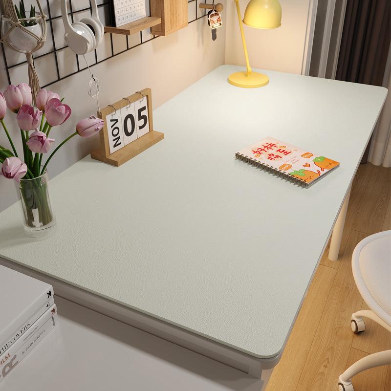 Кожаная скатерть для дома, легко чистящаяся, защита стола, водонепроницаемая подставка для чая, большой коврик для стола, противоскользящий коврик для геймерской клавиатуры и мыши