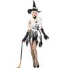 European and American Ladies Sexy Halloween Women's Vampire Demon Cape Witch Costume Cosplay Uniform Set