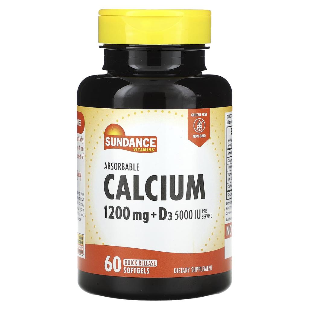 Absorbable Calcium + D3, 60 Rapid Release Softgels