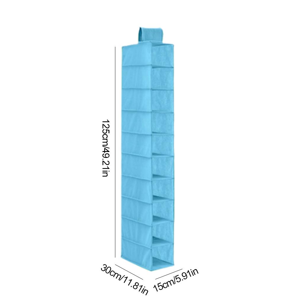 Подвесной шкаф-органайзер и хранилище 10 полок для шкафов Подвесной шкаф-органайзер Подвесные полки для обуви Джинсы Футболки
