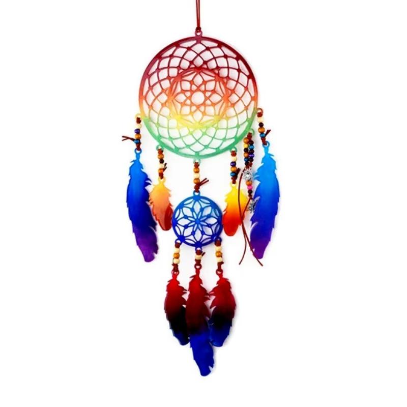 Dreamcatcher Wind Chimes Handmade DIY Epoxy Resin Crystal Epoxy Wall Decoration Home Decoration Mirror Silicone Mold