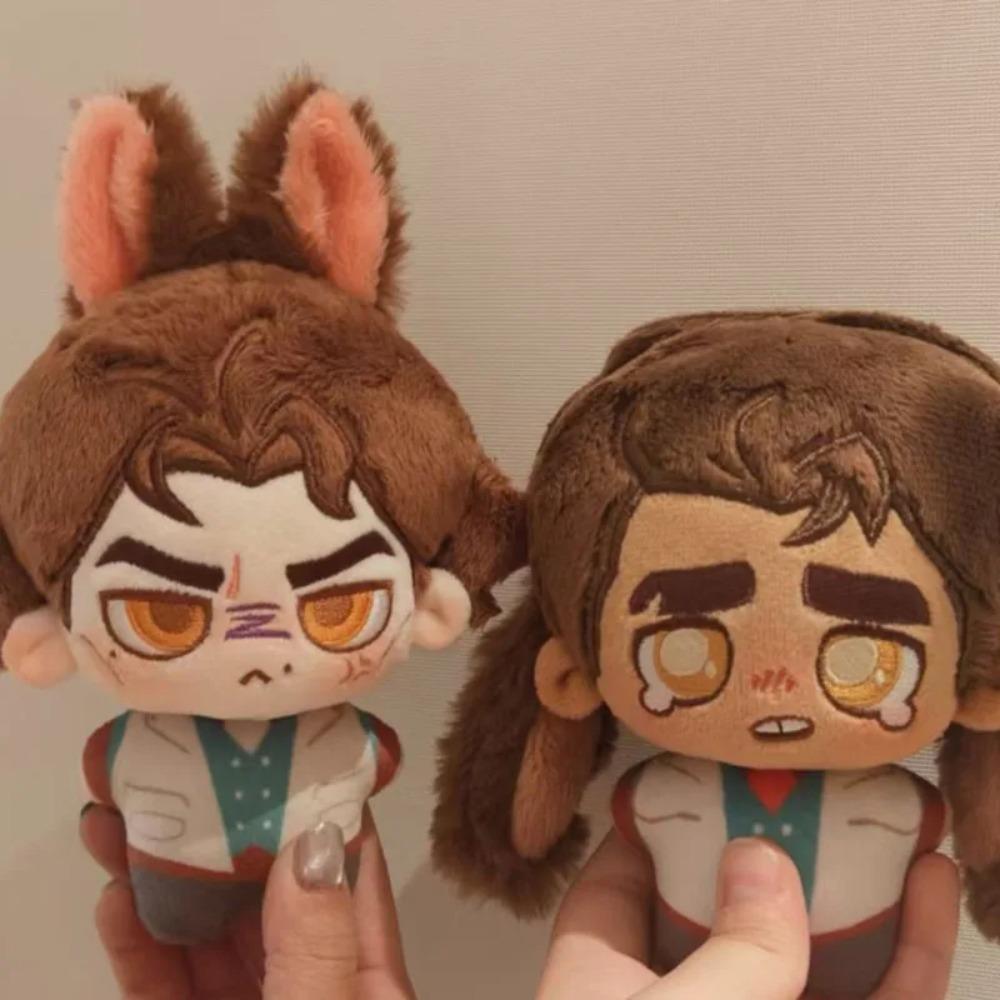 Cute 10cm Viktor Jayce Viktor Plush Cotton Soft Stuffed Doll Keychain Pendant Backpack Bag Charm Gift For Fans