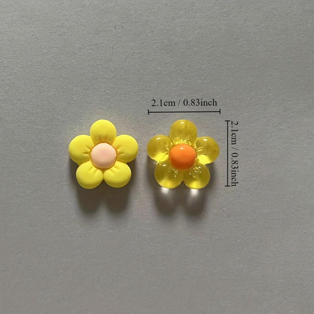 5 шт. магнитных наклеек на холодильник с изображением подсолнуха и ромашки можно использовать для белой доски, офиса, украшения дома