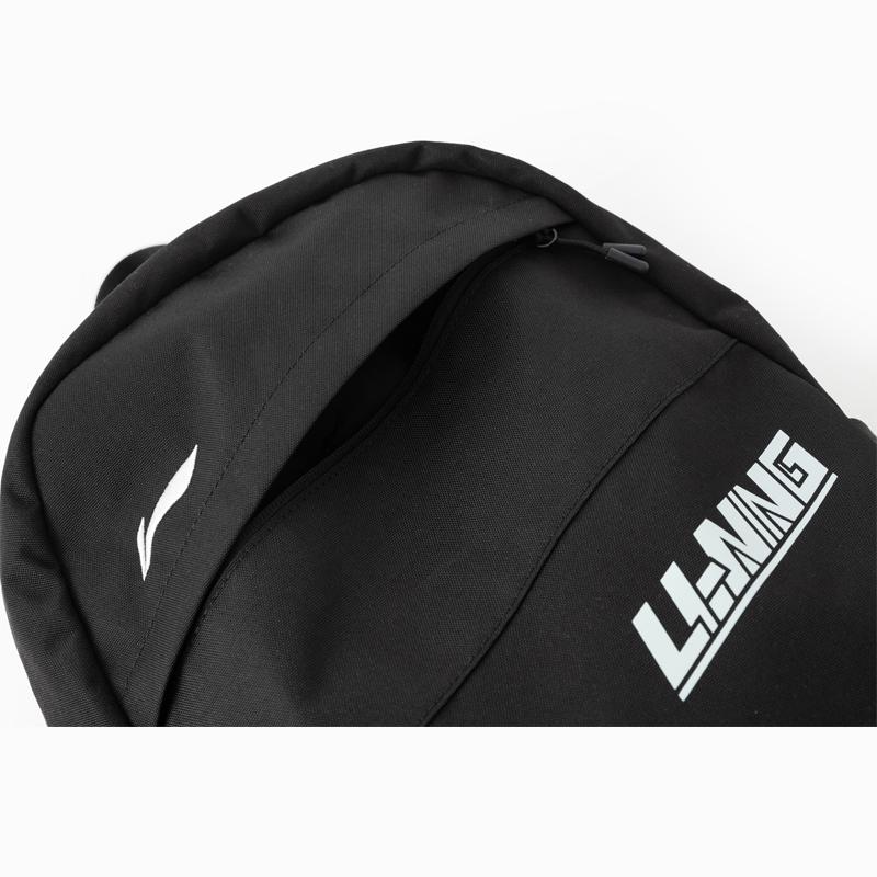 New LiNing Polyester Backpack Regular Unisex Black ABSV315-1