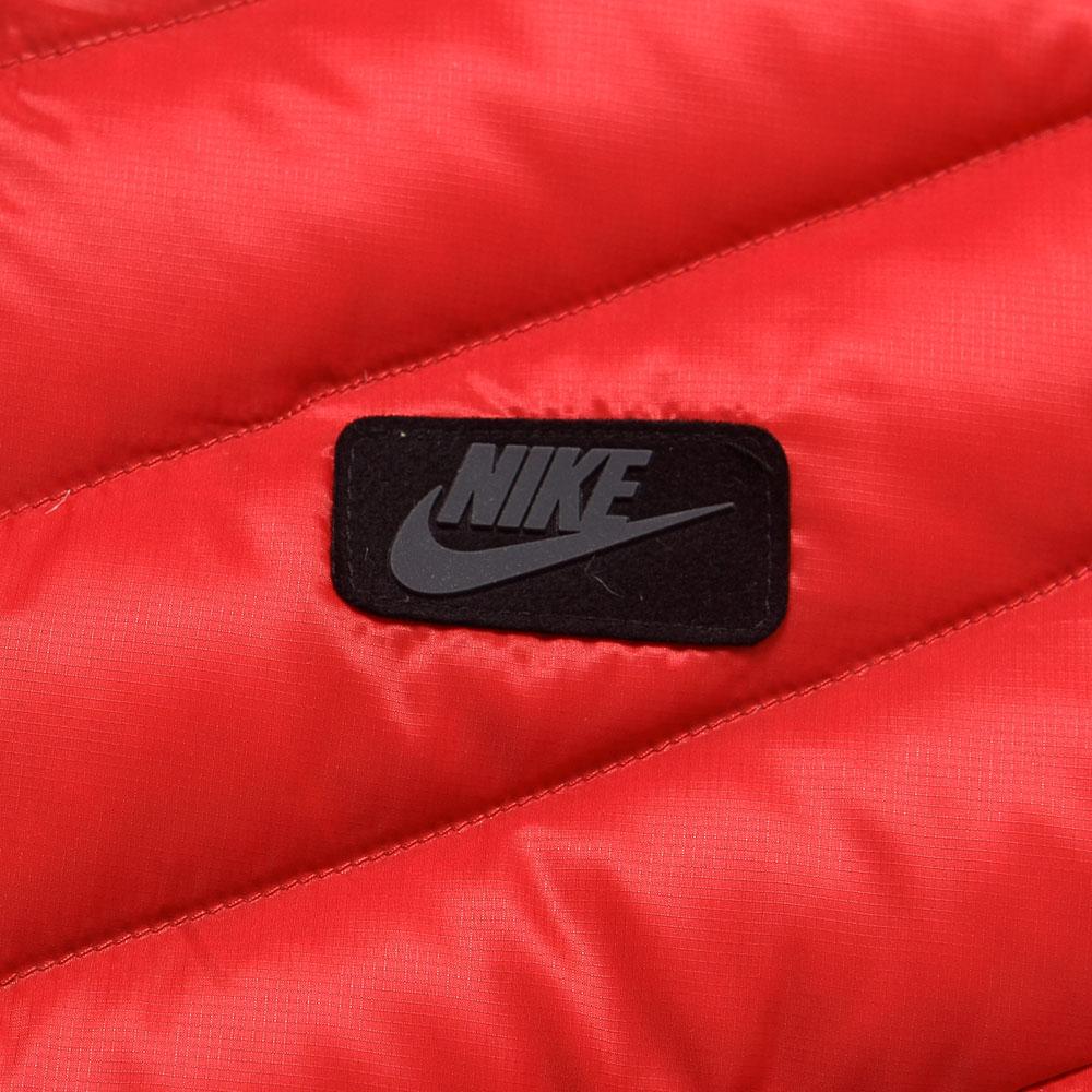 Nike Спортивный теплый пуховик с капюшоном, мужская верхняя одежда, красный 693534-657