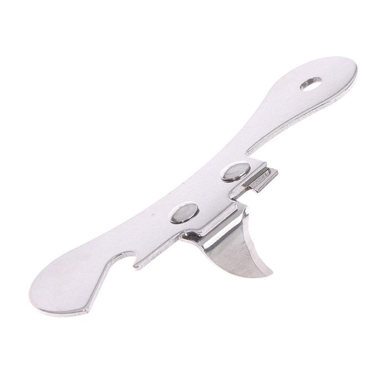 Stainless Steel Manual Can Opener Comfort Good Grip Tin Jar Bottle Cans Opener