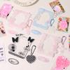 1 Pc Kpop Idol Photocard Display Stand for Girl Sweet Cool Butterfly Cat Paw Star Family Friend Acrylic Stand Kawaii Card Holder