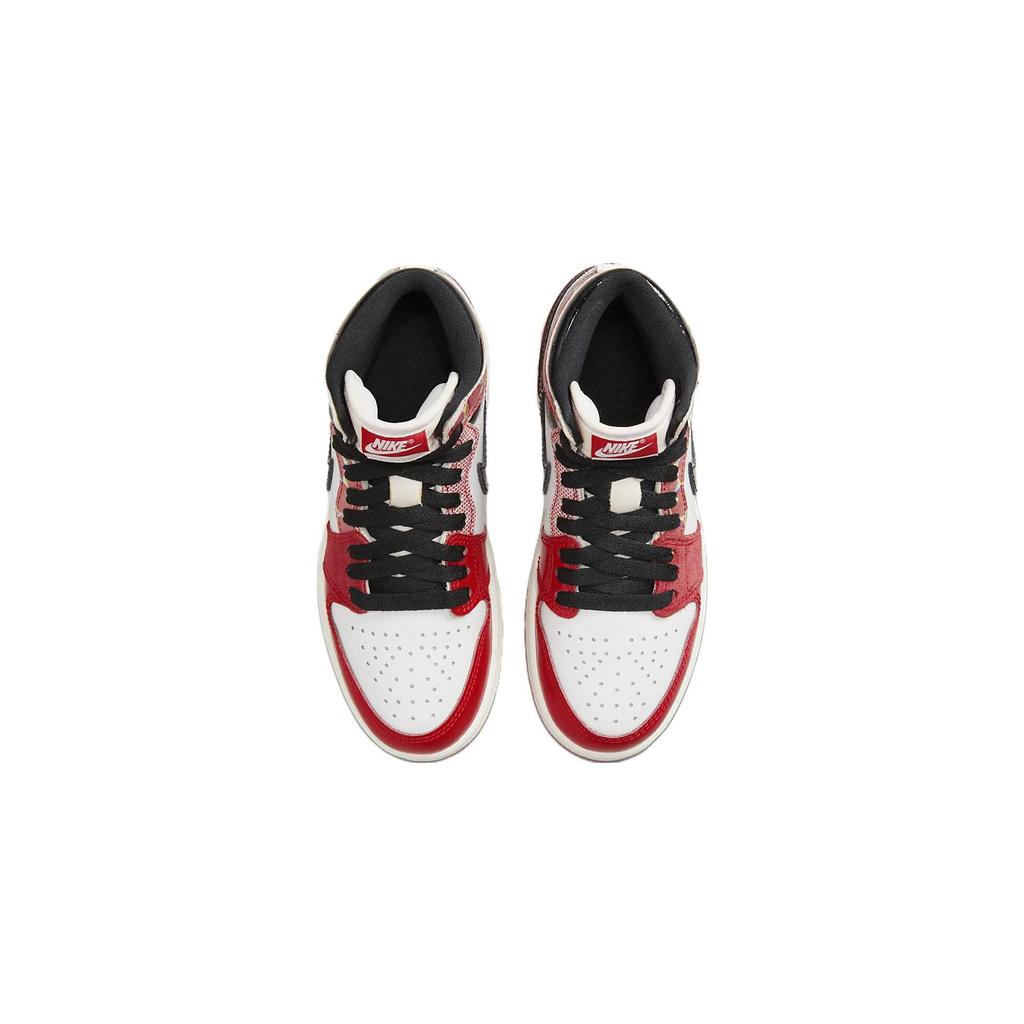 Marvel X Air Jordan 1 Retro High OG PS Next Chapter Kids Sneakers Red University-Red Black DV1749-601