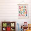 Neutral Classroom Decor Wall Hanging Banner Everything is Figureoutable Sgin pirational Classroom Theme Wall Hanging Decor for Office Playrooom