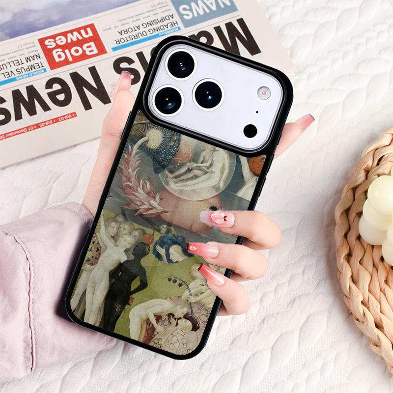 Hieronymus Bosch Art Phone Case For IPhone 17 16e 15 14 13 12 11 Pro Max Air Mini Soft Protective Cover