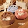 Bear Claw Shape Pet Sofa Nest Bear Paw Four Seasons Universal Cat Nest Winter Plush Kennel Cat Pet Sleeping Mat