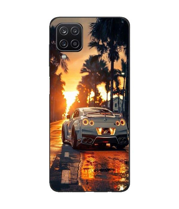 Чехол Maniacase для Samsung galaxy A12 GTR R35 закат