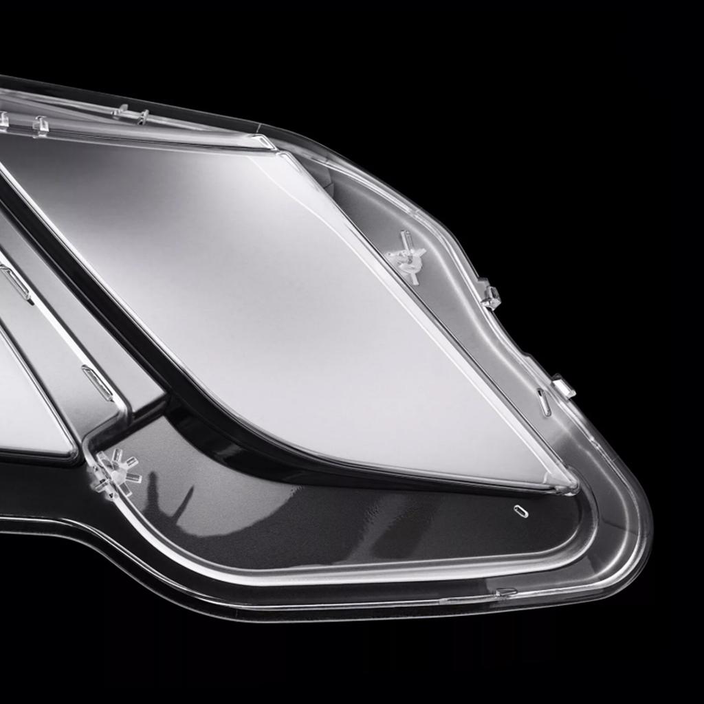2PCS Front Headlight Glass Clear Cover For Mercedes Benz E-Class W212 2009-2014