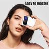 Глянцевый белый жесткий чехол для Samsung Galaxy Z Flip3, полноразмерный, ударопрочный, для складного телефона