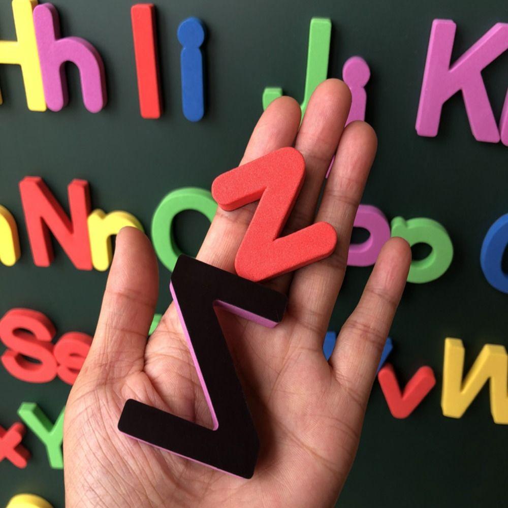 24 шт. Магнитные буквы алфавита Магнитная буква Наклейка на холодильник Игрушка для детей