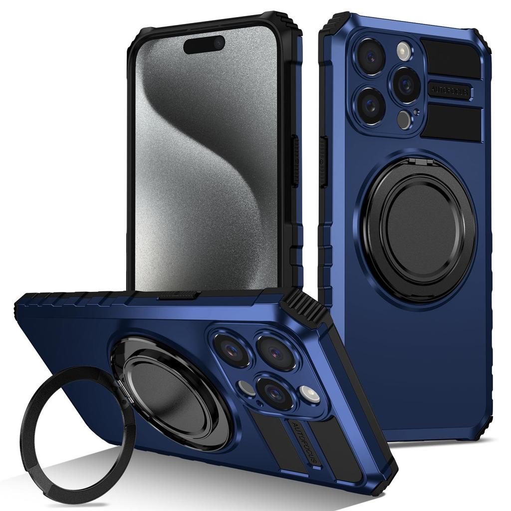 Магнитный вращающийся чехол-подставка для iPhone 14 Pro Max/15 Pro Max/16
