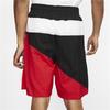Nike Flight Color-Block Sports Shorts Men Bottoms Black White Red BV9413-658