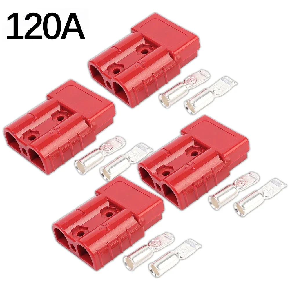 Forklift Battery Charging Plug Connector 50A 120A 175A Flame Retardant PC Auto Industrial Power Connectors for Warehouse Motors