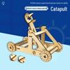 Набор для сборки деревянной катапульты своими руками: Ручная копия древнего осадного оружия для школьных научных экспериментов