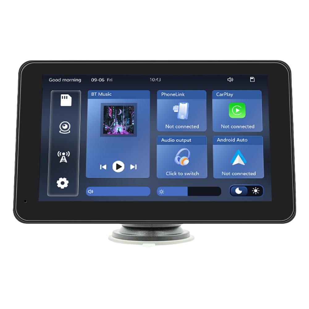 7-дюймовый беспроводной Carplay Android Auto автомобильный радиоприемник аудио приемник HD IPS сенсорный экран автомобильный MP5 плеер Bluetooth-совместимый для автомобиля