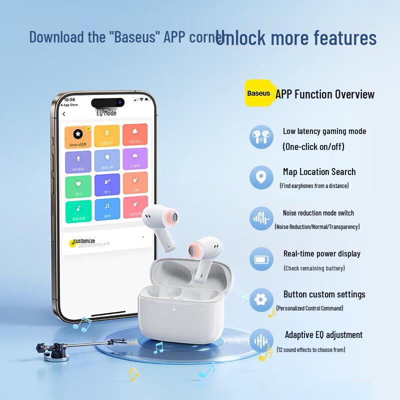 Baseus Bowie M2 TWS ANC Earbuds