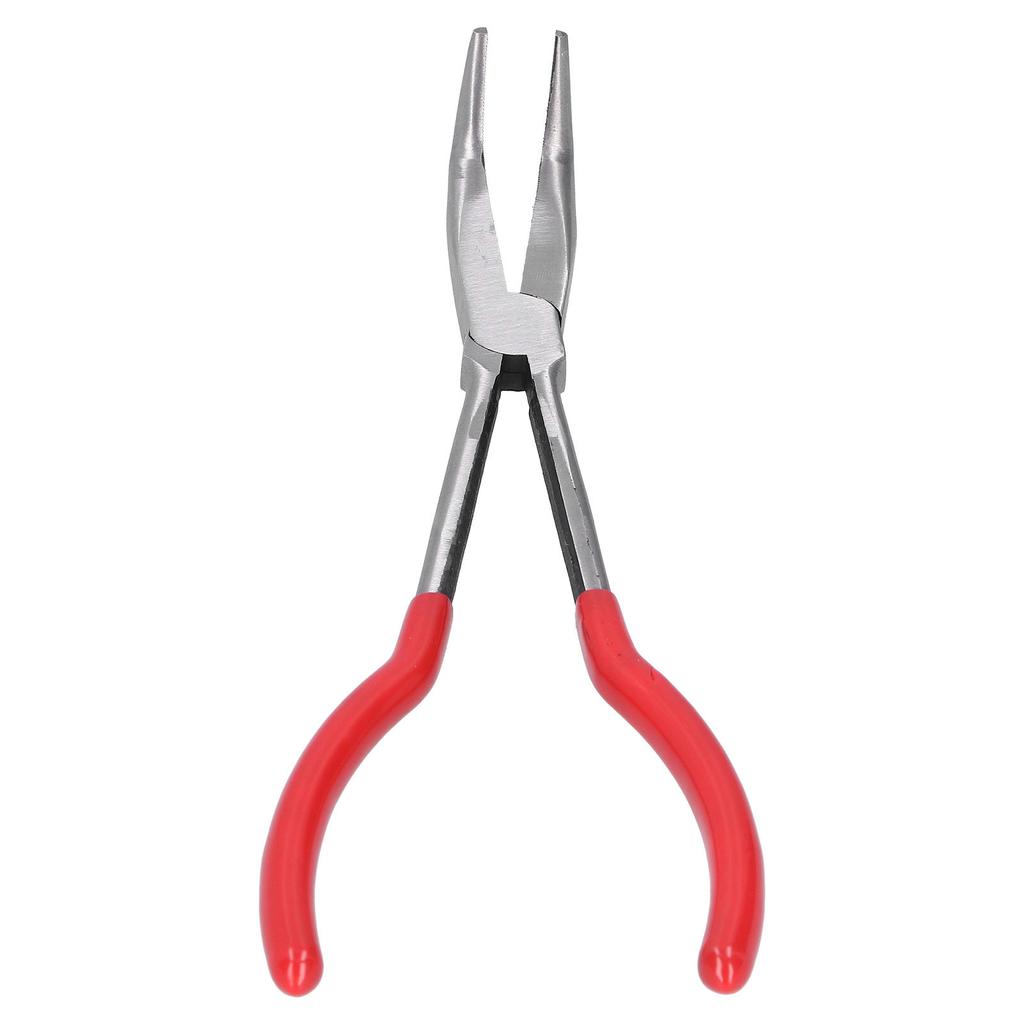 Печные щипцы Длинногубцы Многофункциональный инструмент для обработки ювелирных изделий(Плоскогубцы с изогнутыми губками 90 градусов )