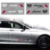 2pcs Car 3D Stickers Auto Side Body Sports Sticker Decals Car Accessories for Compass Accessory Renegade Wrangler Gladiator Cherokee JL JK