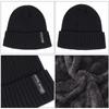 Men's Winter Knitted Wool Hat - Thickened, Warm, Ear Protection, Windproof, Outdoor Hood.
