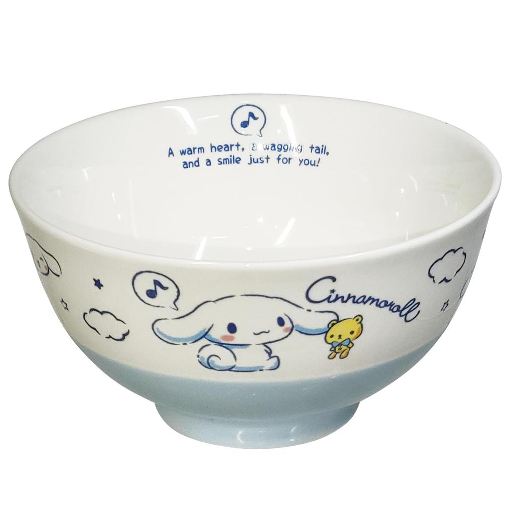 Миска для риса Sanrio Cinnamoroll с синим небом Корица Sanrio Посуда Фото, Синий, Товары,