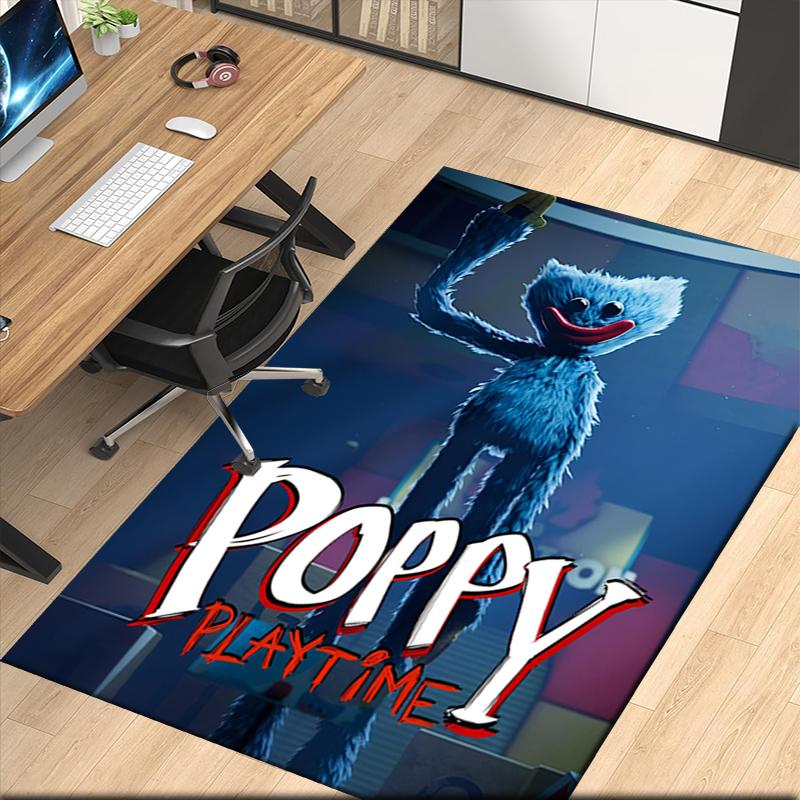 Huggy Wuggy Printed Carpetrugfor Office Chair Living Room Bedroom Kitchen Room Decor Gifts