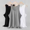 Men's Cotton Sleeveless Vest - Round Neck, Loose Fit, All Ages, Large Sizes Available