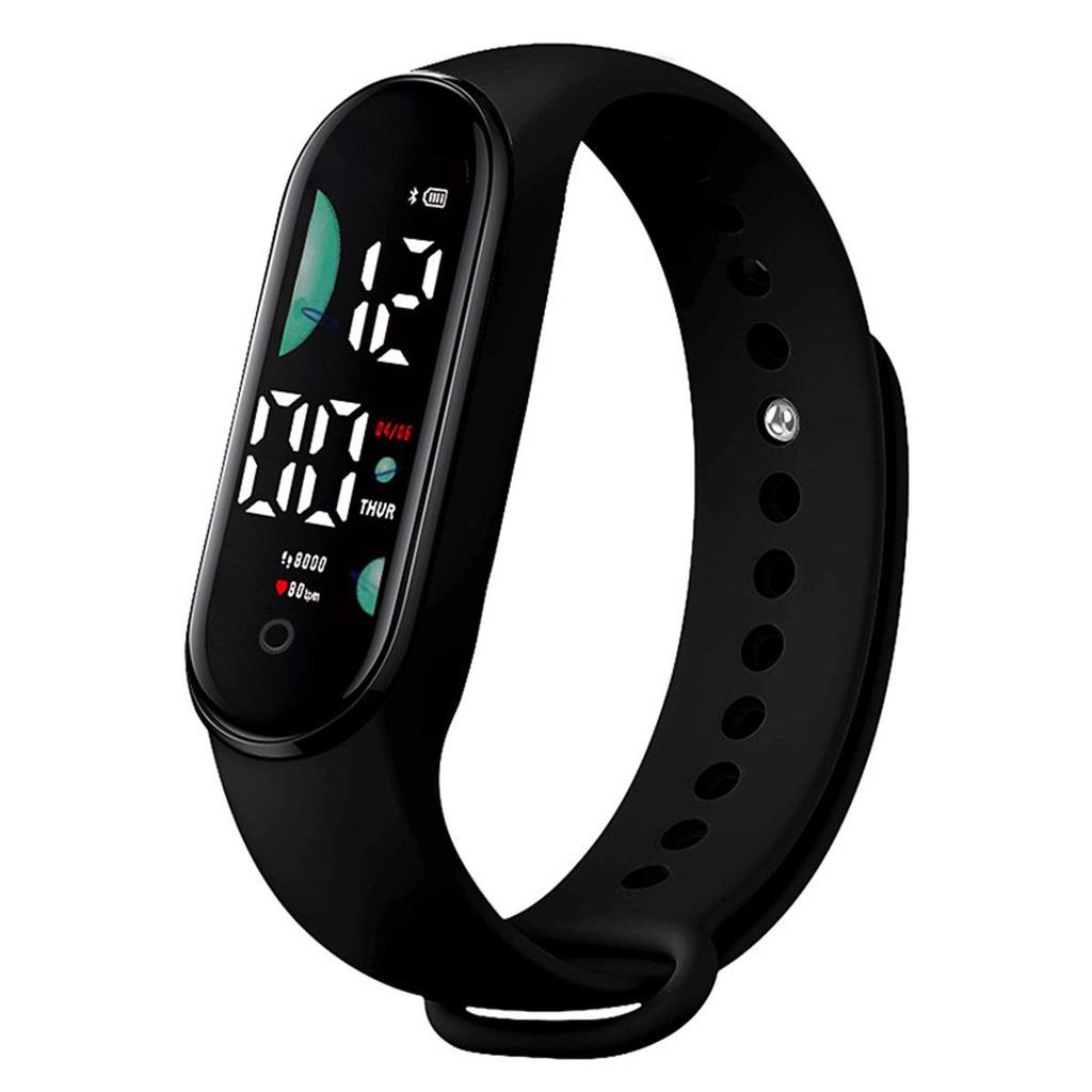 Детские светодиодные мультяшные спортивные часы - Студенческие сенсорные электронные часы.