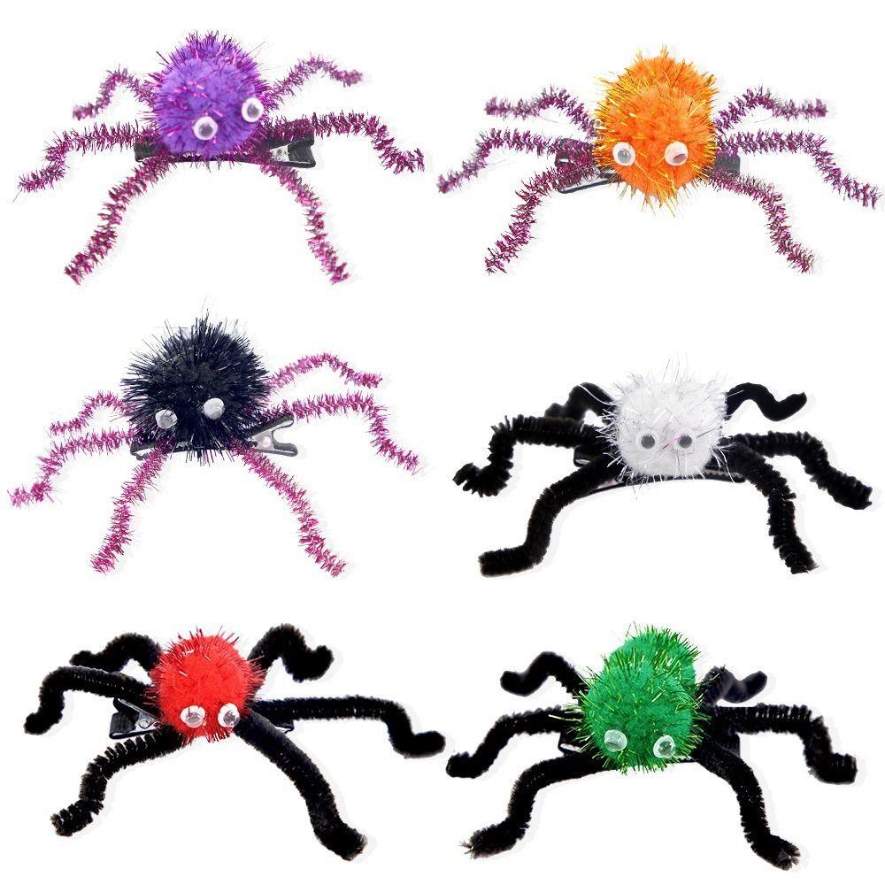 Long Leg Halloween Spider Hairpin Headwear Halloween Headdress Ghost Festival Supplies