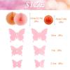 SUNBEAUTY Дневные украшения Розовые бумажные веера Украшения для вечеринки Подвесные бумажные помпоны Веера-цветы Шары-соты для Дня рождения Свадьбы На открытом воздухе