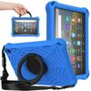 For Amazon Fire HD 8 Plus 10th 12th Gen 8.0 Inch 2020 2022 Case EVA Kids Safe Pull Ring Shockproof Shoulder Strap Stand Tablet Cover