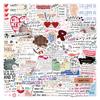 110 New Taylor Swift Lyric Graffiti Stickers Suitcase Mobile Phone Stickers